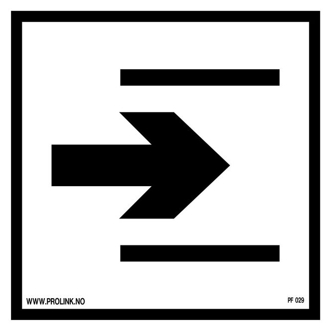 Hovedbilde Vei ut/utgang - PVC