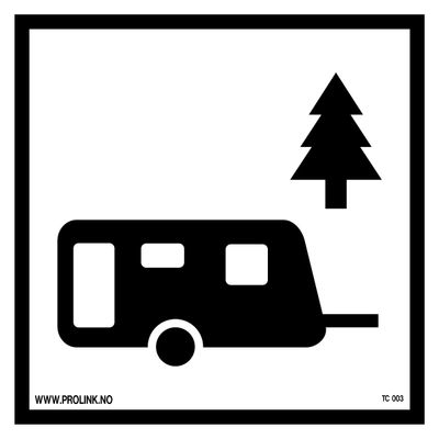 Campingplass/caravanplass - PVC