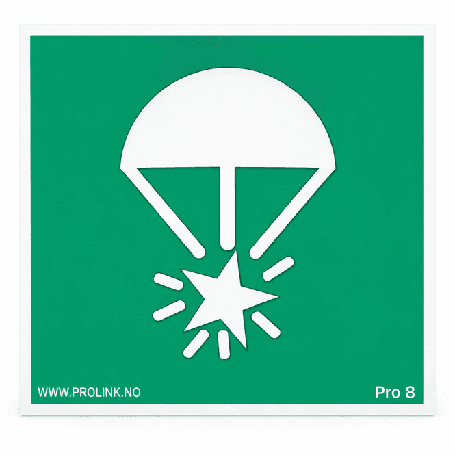 Hovedbilde Rocket parachute flares (Pro 8)