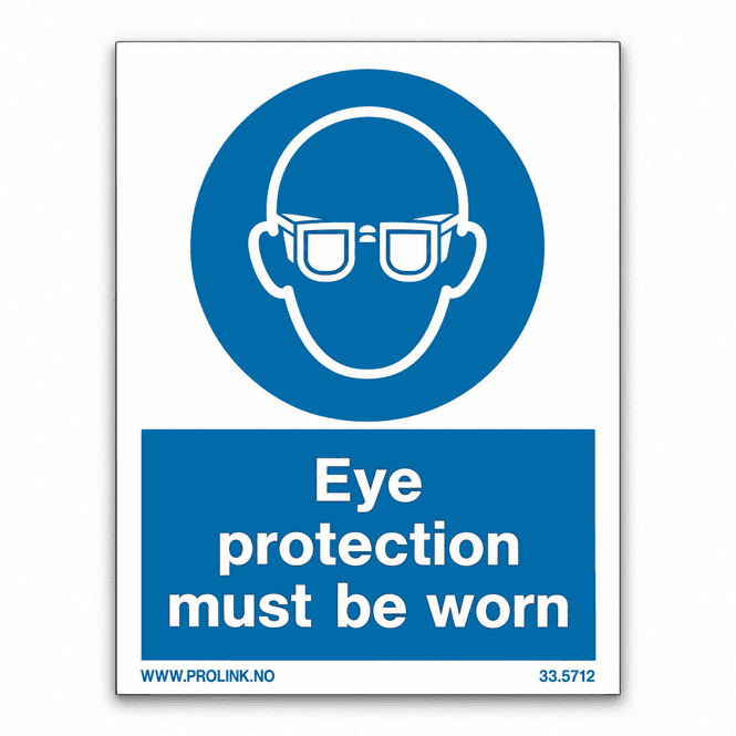 Hovedbilde Eye protection must be worn