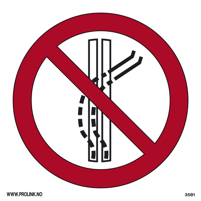 Hovedbilde Kjøring utenfor sporet forbudt  - PVC