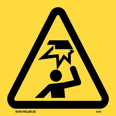 Overhengende hindring - PVC