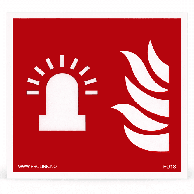 Hovedbilde Fire alarm flashing light (Pro 8)