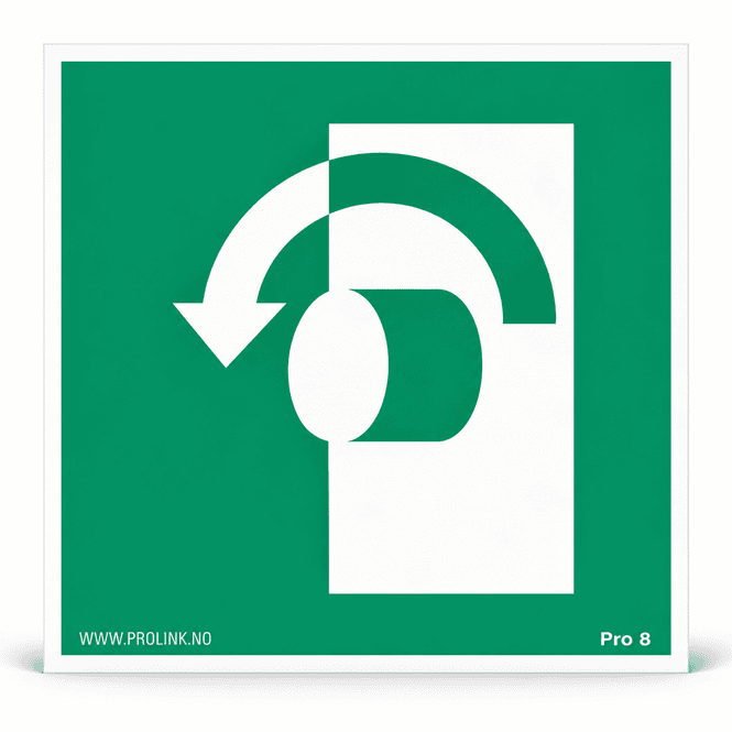 Hovedbilde Turn anticlockwise to open (Pro 8)