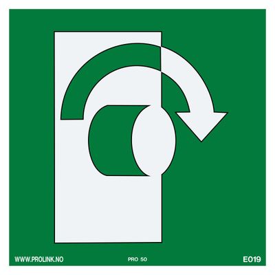 Vri med klokken for å åpne - Pro 50