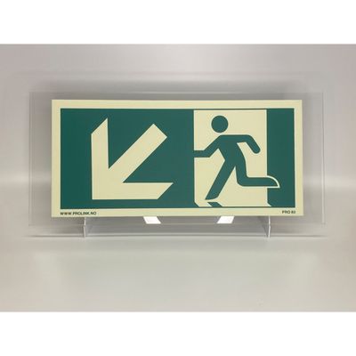 Markeringsskilt i akryl - ensidig - 10 meter